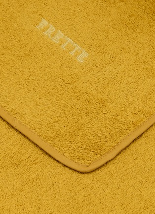 细节 –点击放大 - FRETTE - Unito Bath Sheet — Amber Glow