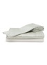 首图 –点击放大 - FRETTE - Luxury Sway Jacquard King Size Duvet Cover Set — Milk/Sea Foam