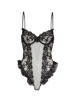 首图 - 点击放大 - SKIMS - EMBROIDERED LINGERIE 蕾丝吊带连体衣