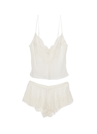 首图 - 点击放大 首图 - 点击放大 - SKIMS - SKIMS ROMANCE LACE 吊带短裤套装