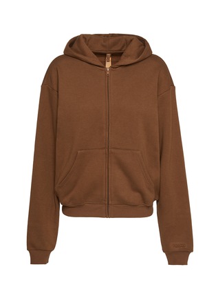 首图 - 点击放大 首图 - 点击放大 - SKIMS - COTTON FLEECE 拉链连帽卫衣