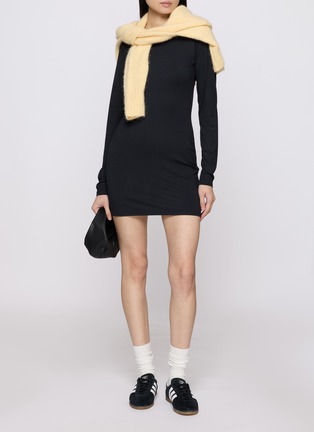 背面 - 点击放大 - SKIMS - SMOOTH LAYERS 长袖连衣裙