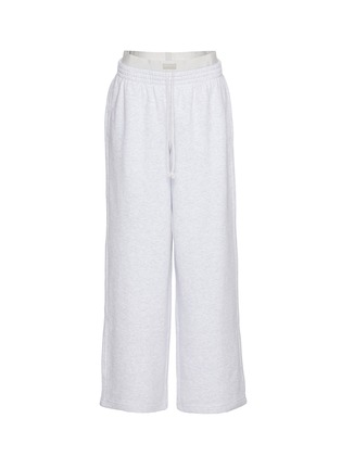 首图 - 点击放大 首图 - 点击放大 - SKIMS - COTTON FLEECE 双腰阔腿长裤