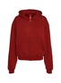 SKIMS COTTON FLEECE 拉链连帽卫衣