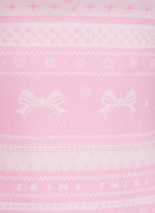  - SKIMS - LOGO PLUSH POINTELLE 吊带上衣