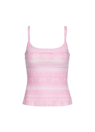 首图 - 点击放大 - SKIMS - LOGO PLUSH POINTELLE 吊带上衣