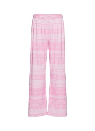 首图 - 点击放大 - SKIMS - LOGO PLUSH POINTELLE 松紧腰长裤