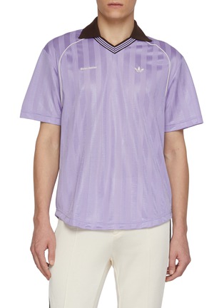 首图 - 点击放大 - ADIDAS - X WALES BONNER 拼接领 T 恤