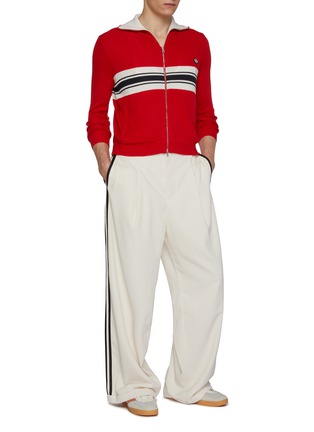 模特儿示范图 - 点击放大 - ADIDAS - x Wales Bonner Wide Leg Pants