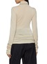 背面 - 点击放大 - BARENA - Turtleneck Fine Wool Silk Knit Top