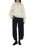 模特儿示范图 - 点击放大 - BARENA - Turtleneck Fine Wool Silk Knit Top