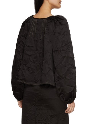 背面 - 点击放大 - NACKIYÉ - GRAND BAZAAR 褶裥泡泡袖上衣