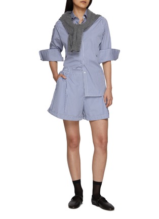 模特儿示范图 - 点击放大 - NACKIYÉ - Drawer Cotton Shorts