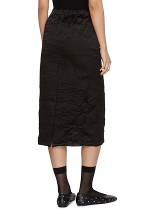 背面 - 点击放大 - NACKIYÉ - CRAYON 褶裥中长半身裙