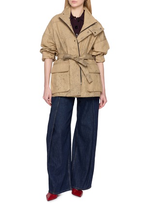 模特儿示范图 - 点击放大 - NACKIYÉ - SUGARMAN 针织 POLO 上衣