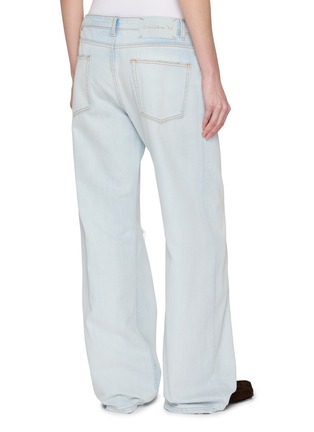 背面 - 点击放大 - NACKIYÉ - 破洞阔腿牛仔裤