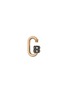 细节 - 点击放大 - MARLA AARON - Consuelo 14K Gold Diamond Lock Charm