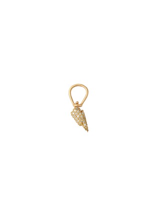 首图 - 点击放大 - MARLA AARON - Allstone Itty Bitty Bolt 18K Gold Diamond Charm