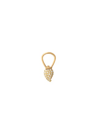 首图 - 点击放大 - MARLA AARON - Allstone Itty Bitty Drop 18K Gold Diamond Charm