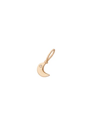 首图 - 点击放大 - MARLA AARON - Itty Bitty Moon 14K Gold Diamond Charm