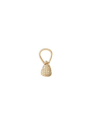 首图 - 点击放大 - MARLA AARON - Allstone Itty Bitty Menina 18K Gold Diamond Charm