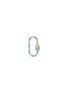 首图 - 点击放大 - MARLA AARON - Medium Turquoise Enamel 14K Gold Lock