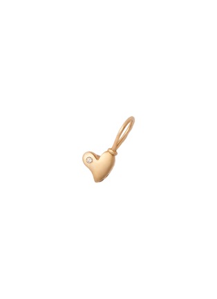 首图 - 点击放大 - MARLA AARON - Itty Bitty Heart 14K Gold Diamond Charm