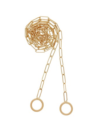 首图 - 点击放大 - MARLA AARON - Square Link Chain 14K Gold Necklace