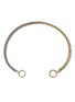 首图 - 点击放大 - MARLA AARON - Mixed Up Half And Half Chain 14K Gold Sterling Silver Bracelet