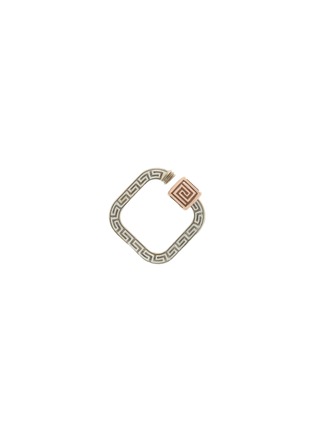 首图 - 点击放大 - MARLA AARON - Meander 14K White Rose Gold Lock