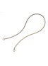 首图 - 点击放大 - MARLA AARON - Mixed Up Half & Half Chain 14K Gold Sterling Silver Necklace