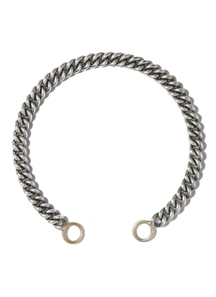 首图 - 点击放大 - MARLA AARON - Heavy Curb Chain 14K Gold Sterling Silver Bracelet