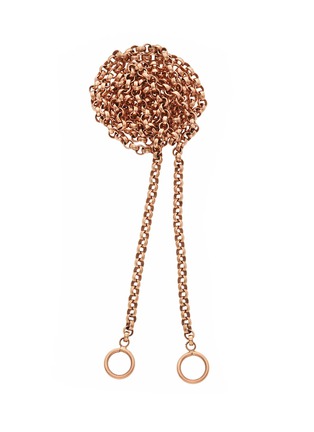 首图 - 点击放大 - MARLA AARON - Rolo Chain 14K Rose Gold Necklace