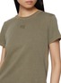 - ALEXANDERWANG - Shrunken Puff Print Logo Cotton T-Shirt