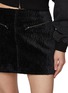  - ALEXANDERWANG - 拉链饰迷你半身裙