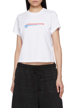 首图 - 点击放大 - ALEXANDERWANG - LOGO 印花 T 恤