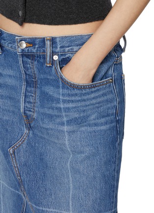  - ALEXANDERWANG - 纯棉牛仔中长半身裙