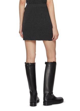 背面 - 点击放大 - ALEXANDERWANG - Knitted Logo Patch Mini Skirt