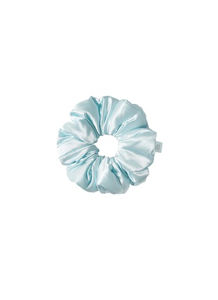 首图 –点击放大 - SILKY MIRACLE - Miracle Silk Scrunchie — Sky Blue