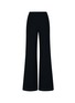 首图 –点击放大 - SILKY MIRACLE - Nude Flared Leg Trousers — Black/Size S