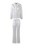 首图 –点击放大 - SILKY MIRACLE - Miracle Silk Pyjama Set — Pearl White/Size M