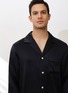  - SILKY MIRACLE - Miracle Men's Silk Pyjama Set — Black/Size M