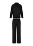 首图 –点击放大 - SILKY MIRACLE - Miracle Men's Silk Pyjama Set — Black/Size M