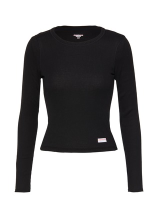首图 - 点击放大 - ALEXANDERWANG - 纯棉罗纹长袖 T 恤
