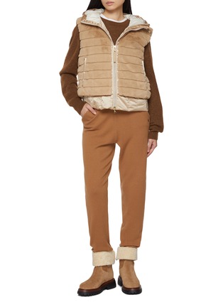 模特儿示范图 - 点击放大 - BOGNER - Yumi Faux Fur Waistcoat
