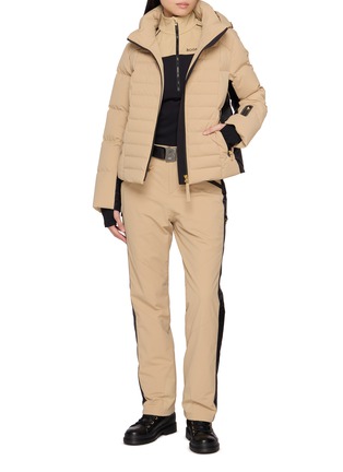 模特儿示范图 - 点击放大 - BOGNER - Belted Contrast Panelled Technical Pants