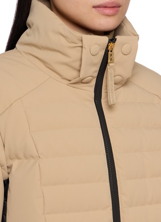 细节 - 点击放大 - BOGNER - Contrast Zips Hooded Puffer Jacket