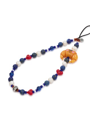 细节 - 点击放大 - STRING TING - Monsieur Croissant Wristlet Phone Strap