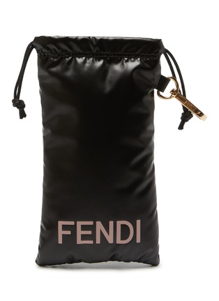 细节 - 点击放大 - FENDI - FENDI SIGNATURE 金属太阳眼镜