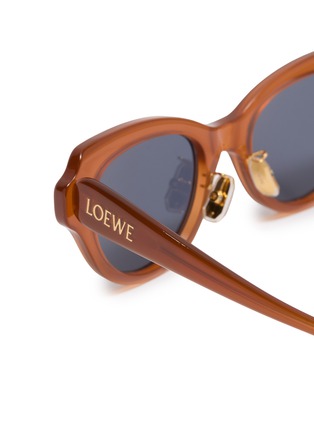 细节 - 点击放大 - LOEWE - 板材猫眼太阳眼镜